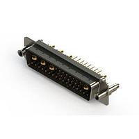 EDAC 627-36W4224-1T6 Mixed Contact D-Sub Connectors Vertical Combo Dsub