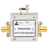 Fairview  FMAM3290 2.5 dB NF, 2 GHz to 8 GHz, Low Noise Broadband Amplifier with 13 dBm, 14 dB Gain and SMA