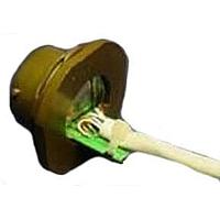 Amphenol Socapex RJF72G00 Circular 8-Hole RJ45 Cordset Jam Nut Receptacle