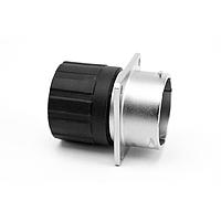 Amphenol SINE Systems RT00128SNHEC03 Connectors 8 Position Square Flange Receptacle, Female, Shell Size 12, Silicone Seal, and End Cap with Individual Wire Sealing