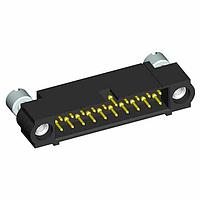 Harwin M80-5C11005M3 Power to the Board 5+5 Pos. Male DIL 24-28AWG Cable Conn. Kit, Panel Mount