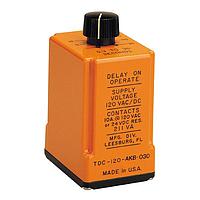ATC Diversified Electronics TDC-120-AKA-060 Delay On Make Timer On-Delay Time Delay Relay 110/120V AC/DC