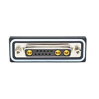 NorComp CDFR3W3213L212 Mixed Contact D-Sub Connectors 3W3 R/A solder F 30u 4-40 int thrd 20 Amp