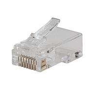 Klein Tools VDV826-702 Connector Kits Pass-Thru Modular Data Plug, RJ45- CAT5E, 50-Pack