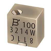 Bourns 3214G-1-202E Trimmers 4MM SQ 2KOHMS 10% 5TURN