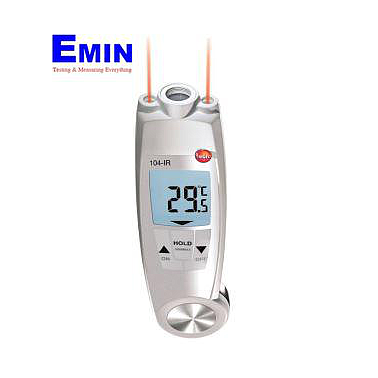 Handheld infrared thermometer used for non-contact surface temperature measurement