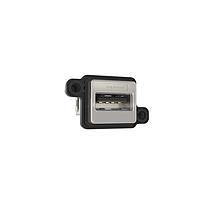 Amphenol Commercial Products MUSBRA211M0 USB Type A Connectors Gen2 Rugged USB Type A Receptacle, IP67