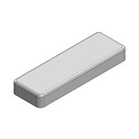 Masach Tech MS412-10S-NS EMI/RFI Shield, One-Piece 41.2 x 13.6 x 5.1mm One-piece Drawn-Seamless RF Shield/EMI Shield (Nickel-Silver)
