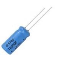 Vishay 678D108M6R3DG5O Electrolytic Capacitors 1000uF 6.3V 12.5x20 105 C Rad
