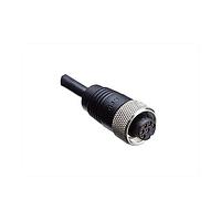 Amphenol LTW BSD-04BFFM-SL6A25 Sensor Cables / Actuator Cables Ceres, Standard Size, Metal, Shielded 5A, 04 pins, Female Connector, Female Contact, Straight, Screw Thread, Overmolded, Length 25000mm, IP66