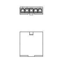 Adam Tech DMF-02-W-S-NE Plug Housing CONN PLUG HSG 2POS 4.20MM