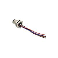 Amphenol LTW MSBS-04PMMC-SF8BA5 Sensor Cables / Actuator Cables M12 Circular Metric Connector, B Code, Metal, 4A, 04 pins, Male Connector, Male Contact, Hexagonal, Screw Thread, Crimp, Receptacle With Cable/Wire, Length 1500mm, IP68 / IP69K