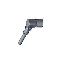Amphenol LTW 12-05BFIM-SR8B10 Sensor Cables / Actuator Cables M12 Circular Metric Connector, I Code, Metal, 4A, 05 pins, Female Connector, Male (Power) + Female (Signal) Contact, Right Angle, Screw Thread, Overmolded, Length 10000mm, IP68 / IP69K