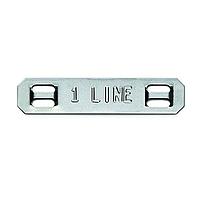 HellermannTyton 544-80101 Metallic Marker 10MM X 45MM SS MKR 1000/PK