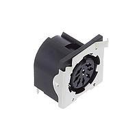 AMP Connectors - TE Connectivity 5787013-1 Connectors 8 CIRC DIN REC W/GRND FINGERS
