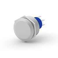 Alcoswitch - TE Connectivity 3-2317656-5 Pushbutton Switches AV25 DPL 3A MOVING RING YELLOW 12V