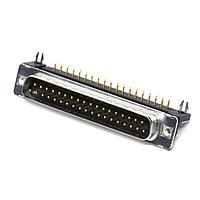 Amphenol CONEC 163A18419X Plug DSUB SOLDER PIN ANG 7.19mmPREC MCHND CNT