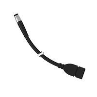 Banner Engineering PSG-4M-4005-USB Sensor Cables / Actuator Cables Cordset: Double Ended M8 to USB-A; 4-pin Straight Male; 4-pin Straight Female; 0.15 m 4x24,28 Shielded Black PVC Jacket; Nickel-Plated Brass Coupling Nuts