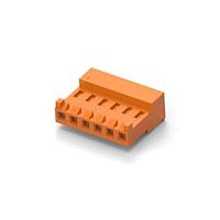 AMP Connectors - TE Connectivity 3-644284-6 Receptacle Assembly 06P MTA156 ASY 18AWG ORA LF