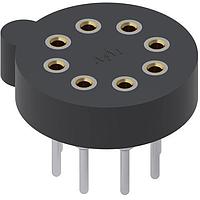 Mill-Max 917-43-208-41-005000 TO-100 Socket TO-100 8PIN