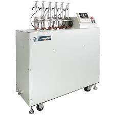 Laboratory heat deflection and Vicat testing equipment for material evaluation