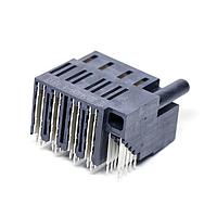AMP Connectors - TE Connectivity 2204406-1 Power to the Board R/A REC. 10S+2P+2P