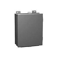 Hammond Manufacturing 1414N4PHILP Hinged Cover NEMA 4 Mild Steel Continuous Hinge Door w/ Clamps - No Panel 10 x 8 x 4"