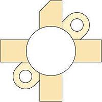 Microchip Technology VRF2933 RF Power MOSFET RF MOSFET (VDMOS) 170 V 300 W 150 MHz M177