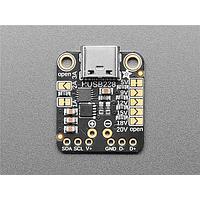 Adafruit 5807 Power Supply Adafruit USB Type C Power Delivery Dummy Breakout - I2C or Fixed - HUSB238