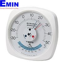 skSATO MINI-MAXTYPEI Min-Max. Thermometer with hygrometer (-30~50°C;25~95%rh)