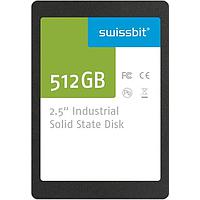 Swissbit SFSA512GQ1BJATO-I-NC-236-STC Solid State Drives - SSD 512GB IND SATA SSD SLC X500 IND TEMP CC