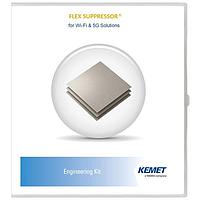 KEMET FXS ENG KIT 05 EMI Filters WiFi/5G Flex Sup Kit u10-42 UL 94 V-0
