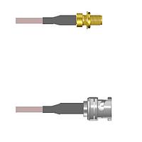Amphenol Custom Cable Q-2X00K000R060i RF Cable Assemblies SMA-SJB/BNC-SP G316D 60I