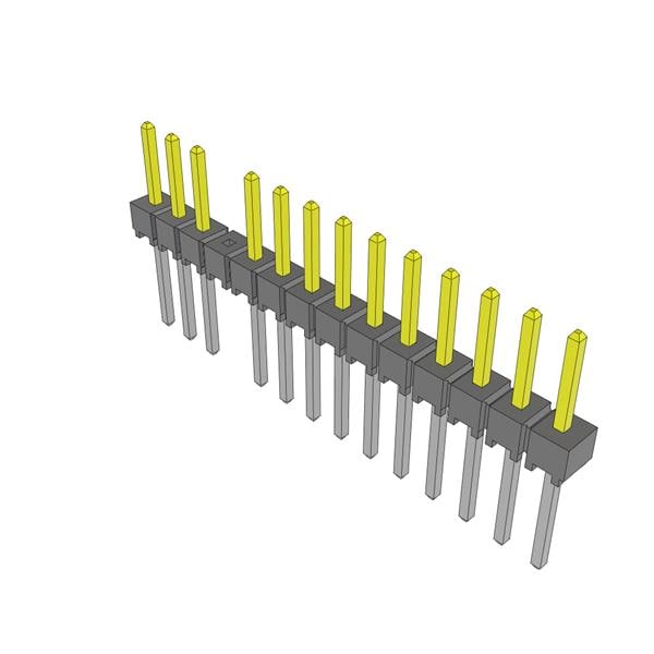 Stackable Samtec Header Samtec HTSW-114-22-S-S-011 Pin Header High Temperature PCB Header ...