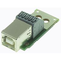 Yamaichi Electronics Y-ConUSB-PCB-21 USB Type B Connectors Y-Con USB TYP B JACK W/PCB TERMINALS