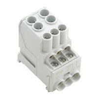 Weidmuller 1561910000 Barrier Terminal Blocks WPD 100 2X25/6X10 GY