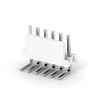 AMP Connectors - TE Connectivity 3-644755-6 Unshrouded 06P MTA156 HDR ASSY SQ RARB F/L