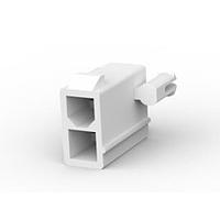 AMP Connectors - TE Connectivity 1586040-2 Shrouded 2P VAL-U-LOK VRT HDR W/P V0