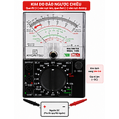 Why Does an Analog Multimeter Needle Move Backward When Measuring Voltage?