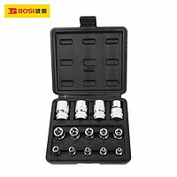 BOSI BS364614 Torx Type Socket Set (12.5mm E type socket,10mm E type socket,6.3mm E type socket)