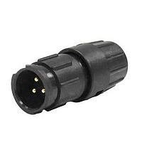 CONXALL W8382-3PG-P-3DC Connectors 3#16 M Short Backshell DaisyChain Gromet