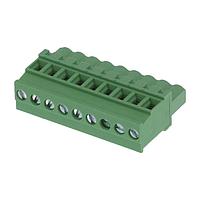 Molex 39533-7009 Plugs 5.08MM EURO PLUG VER UG VERT RWE GRN 9CKT