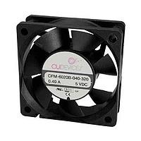 Same Sky (formerly CUI Devices) CFM-6010B-150-326-22 Axial dc axial fan, 60 mm square, 10 mm, 12 Vdc, ball, 5000 RPM, 18.13 CFM, TS/PWM