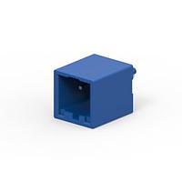AMP Connectors - TE Connectivity 2-1971798-2 Shrouded GI CONN 2.5 HDR 2P BLUE