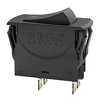 E-T-A Circuit Breakers 3120-N321-P7T1-W01D-20A Thermal The 3120-N thermal circuit breaker/switch combination unites overcurrent protection and the function of an ON/OFF switch within a single component. The trip element is a thermal bimetal. Type 3120-N is ideally suited for overload prot