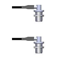 Amphenol Custom Cable Q-1S01S0008007i RF Cable Assemblies N-RJB/N-RJB RG58 7I