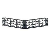 Panduit CPPLA72WBLY Wire Ducting & Raceways Patch Panel 72 Port Angled Black