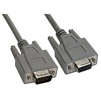 Amphenol Cables on Demand CS-DSPMDB09MF-012 D-Sub Cables CABLE DB9M/F DBL SHLD 12