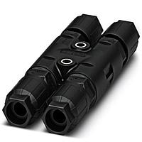 PHOENIX CONTACT 1414756 Circular Metric Connectors QPD H 4PE1,5 4X9-14 BK