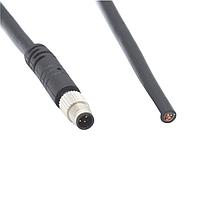 NorComp CCA-000-M03R198 Sensor Cables / Actuator Cables M12 4 pos Male straight/blunt 3 mtr
